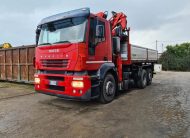 IVECO STRALIS 430 CASS. RIB.LE + GRU FASSI 190/4S+JIB/3S – COD. 2111