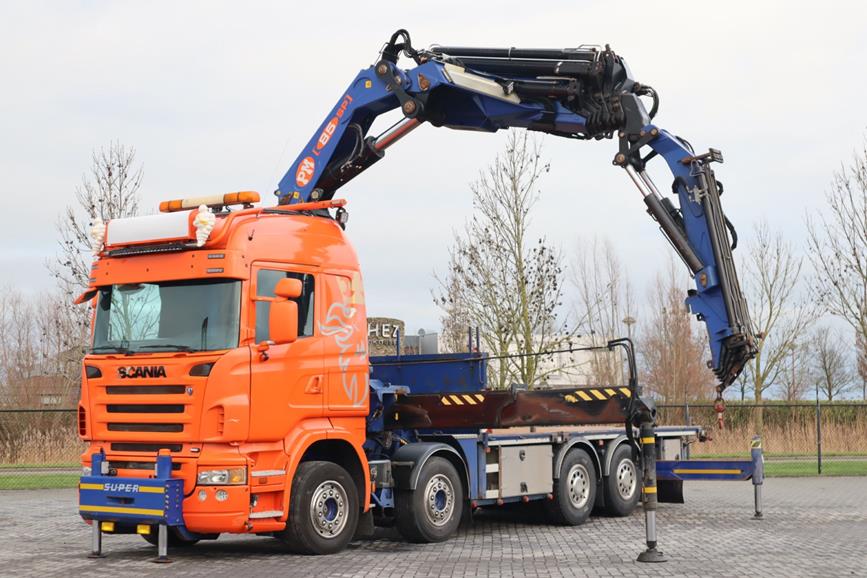 SCANIA R420 CASS. FISSO + GRU PM 85/6S+JIB/4S – COD. 2329