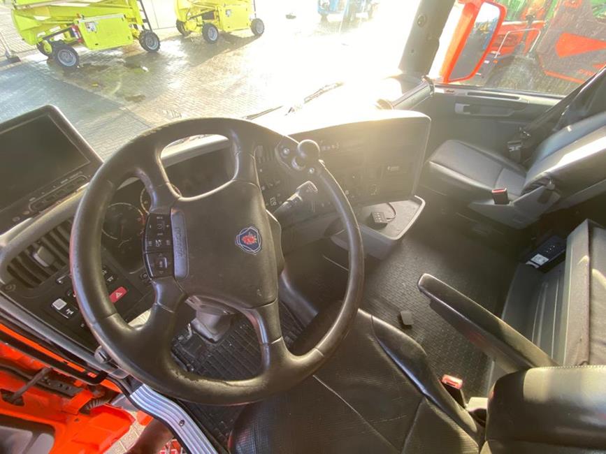 SCANIA R420 CASS. FISSO + GRU PM 85/6S+JIB/4S – COD. 2329