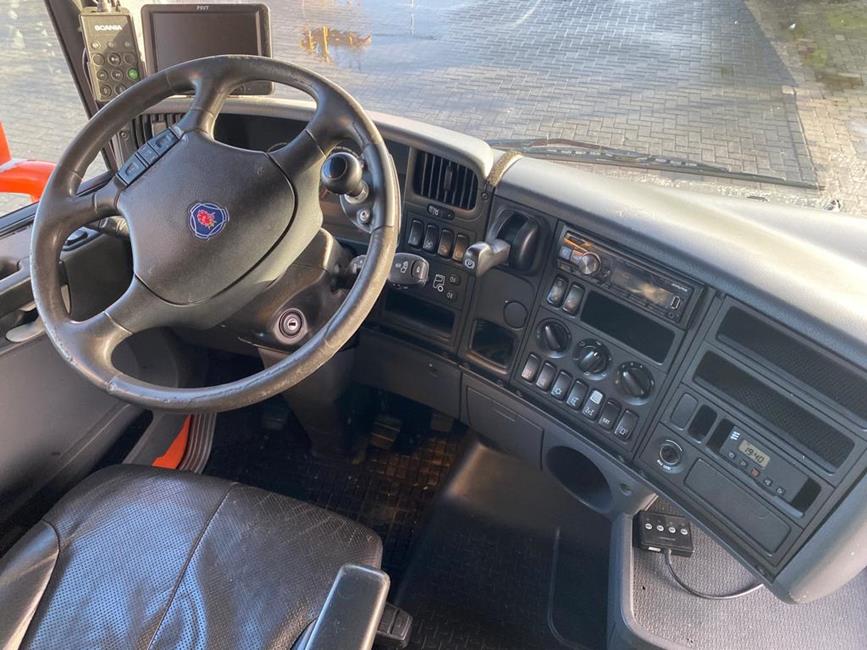 SCANIA R420 CASS. FISSO + GRU PM 85/6S+JIB/4S – COD. 2329