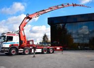 SCANIA P420 8X2*, CASS. FISSO + GRU FASSI 660/6S+JIB/6S – COD. 2396