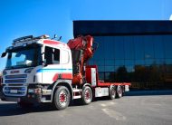 SCANIA P420 8X2*, CASS. FISSO + GRU FASSI 660/6S+JIB/6S – COD. 2396