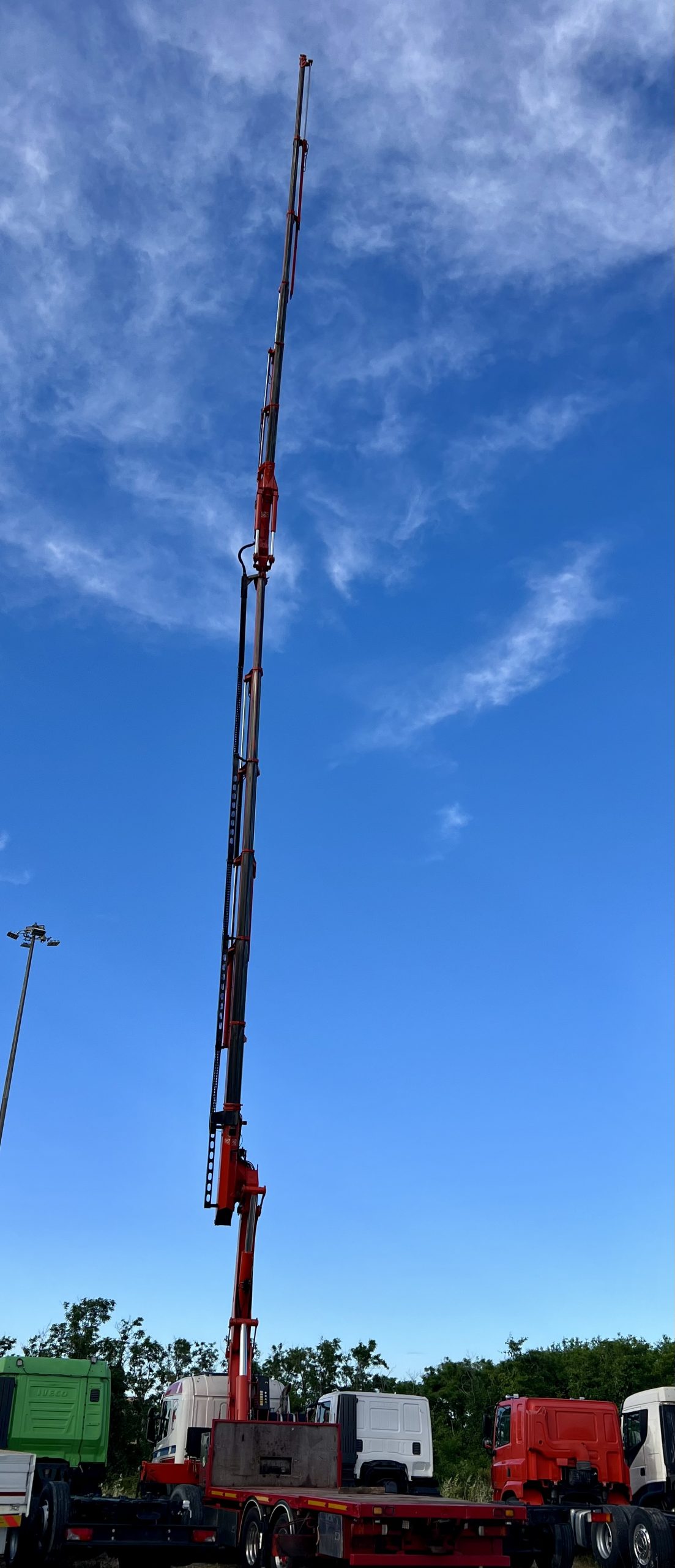 SCANIA P420 8X2*, CASS. FISSO + GRU FASSI 660/6S+JIB/6S – COD. 2396
