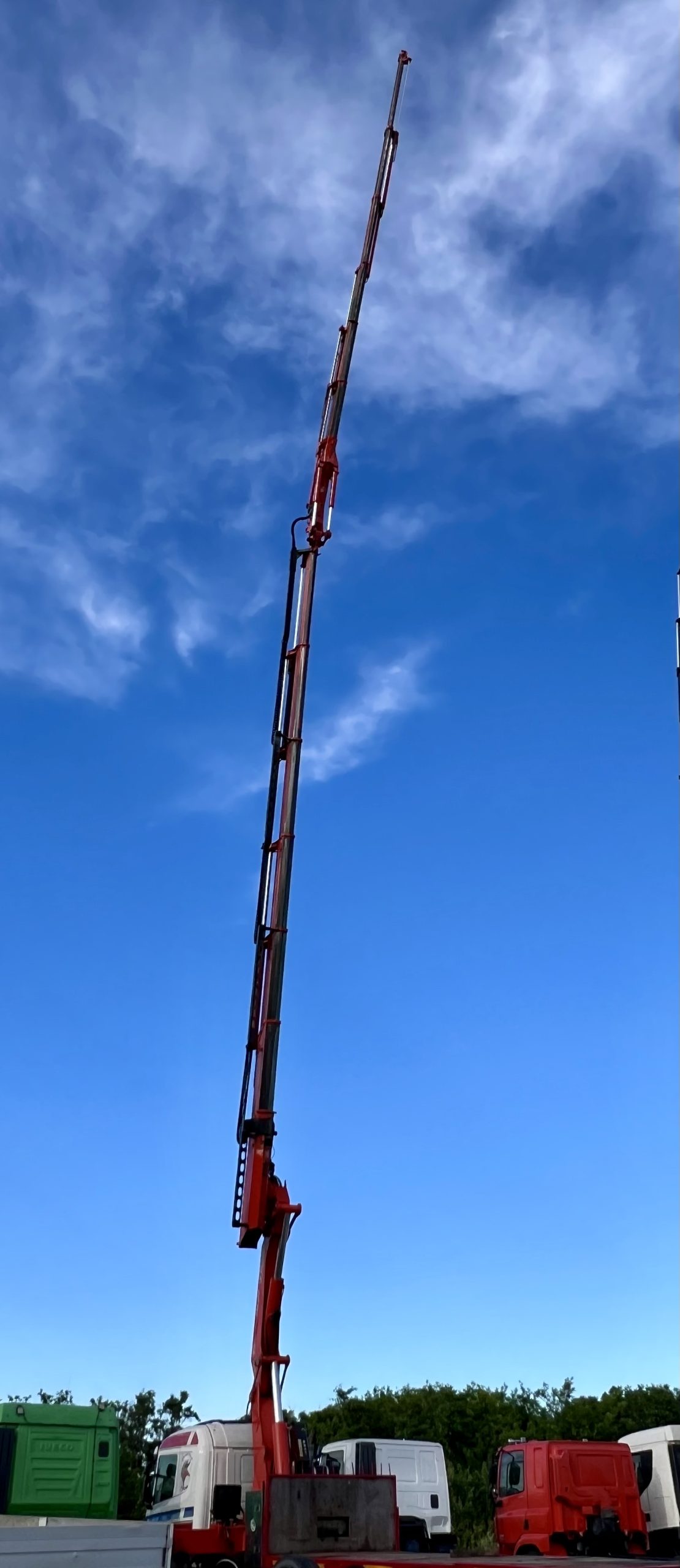 SCANIA P420 8X2*, CASS. FISSO + GRU FASSI 660/6S+JIB/6S – COD. 2396