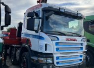 SCANIA P420 8X2*, CASS. FISSO + GRU FASSI 660/6S+JIB/6S – COD. 2396