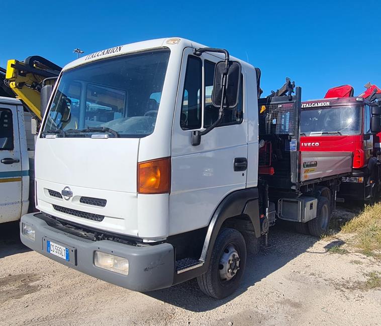 NISSAN ATLEON 120.35 CASS. RIB.LE + GRU FASSI 30A22 – COD. 2115 **VEND. PROV. CH**