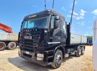 IVECO STRALIS 260S50, 6X4, IMPIANTO SCARRABILE + CASSA SPONDE ALLUMINIO – COD. 2297
