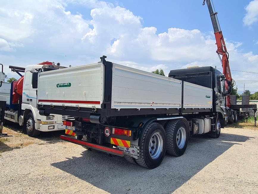 IVECO STRALIS 260S50, 6X4, IMPIANTO SCARRABILE + CASSA SPONDE ALLUMINIO – COD. 2297