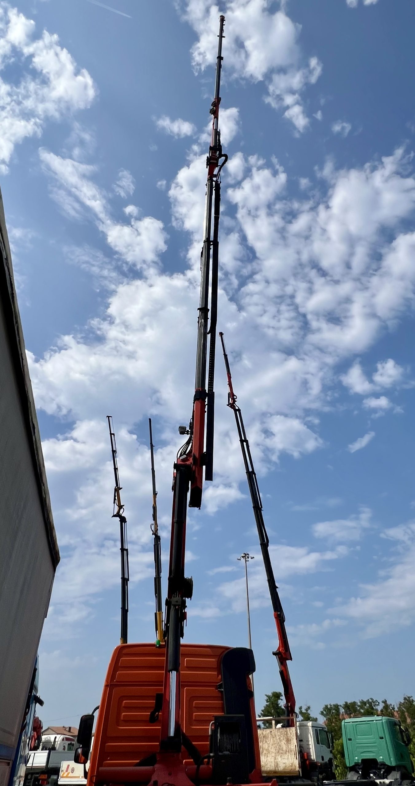 MERCEDES 2544 CASS. FISSO + GRU PALFINGER PK 18002/3S+JIB – COD. 2401