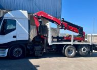 IVECO STRALIS 430 CASS. FISSO + GRU FERRARI 728/4S+JIB/3S – COD. 2378