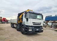 IVECO STRALIS 430, 8X2, CASS. FISSO + GRU EFFER 550/6S+JIB/6S – 2379