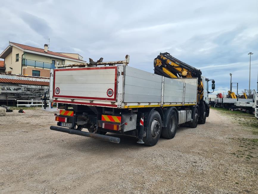 IVECO STRALIS 430, 8X2, CASS. FISSO + GRU EFFER 550/6S+JIB/6S – 2379