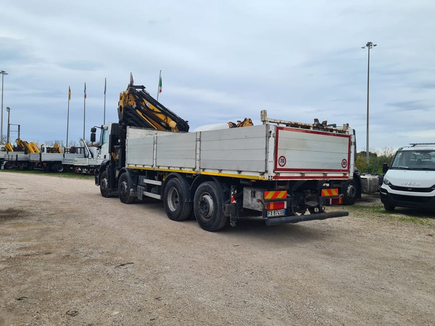 IVECO STRALIS 430, 8X2, CASS. FISSO + GRU EFFER 550/6S+JIB/6S – 2379