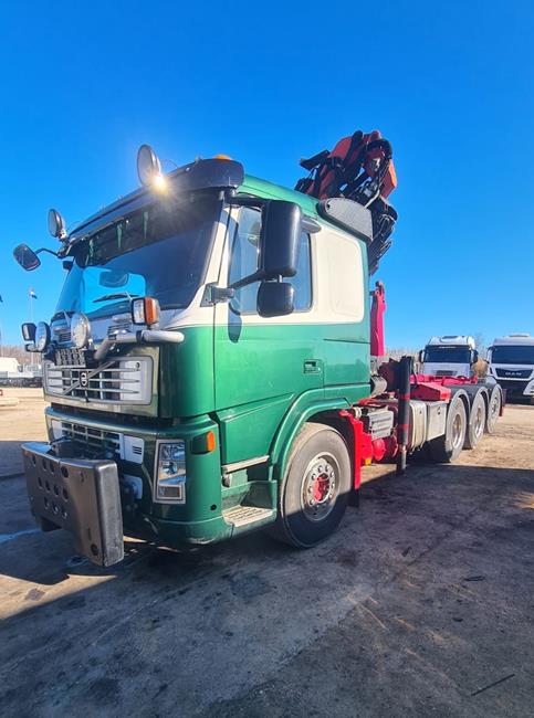VOLVO  FM460 8X4*4, SCARRABILE+GRU PALFINGER 29002/6S+JIB/3S – COD. 2419