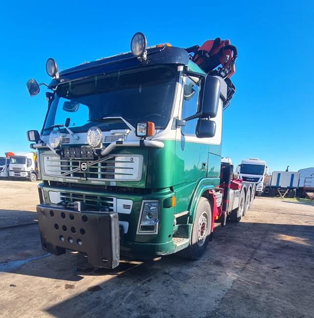 VOLVO  FM460 8X4*4, SCARRABILE+GRU PALFINGER 29002/6S+JIB/3S – COD. 2419
