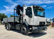 RENAULT 180D250 K, EURO 6, CASS. RIB.LE + GRU BONFIGLIOLI XL 17000/3S+JIB – COD. 2427