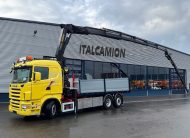 SCANIA R380, CASS. RIB.LE + GRU PALFINGER 29002/6S+JIB/3S – COD. 2424