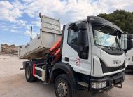 IVECO 150E28 EURO6, 4X4, CASS. RIB.LE + GRU – COD. 2447