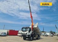 IVECO 150E28 EURO6, 4X4, CASS. RIB.LE + GRU – COD. 2447