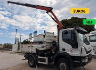IVECO 150E28 EURO6, 4X4, CASS. RIB.LE + GRU – COD. 2447
