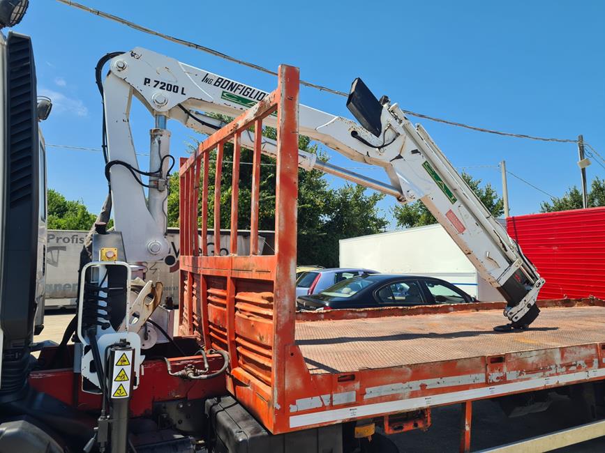 IVECO 150E23 CARRELLONE + GRU  – COD. 2403