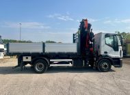 IVECO 160E21 EURO6, CASS. RIB.LE + GRU PALFINGER PK 15002/3S+JIB/2S – COD. 2418