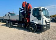 IVECO 160E21 EURO6, CASS. RIB.LE + GRU PALFINGER PK 15002/3S+JIB/2S – COD. 2418