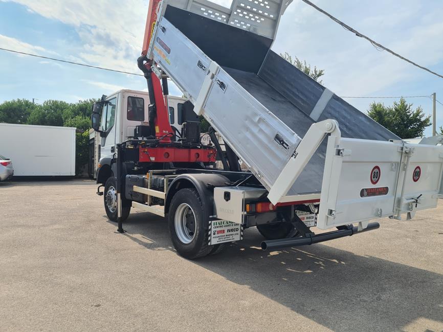 IVECO 150E28 EURO6, 4X4, CASS. RIB.LE + GRU – COD. 2447
