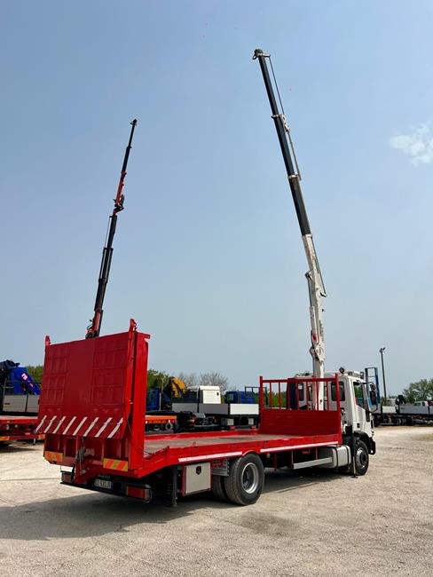 IVECO 150E23 CARRELLONE + GRU  – COD. 2403