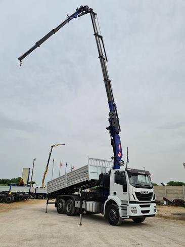 A260 – IVECO STRALIS 460 EURO6 CASS. RIB.LE+GRU PM 25024/4S+JIB/3S – 2101