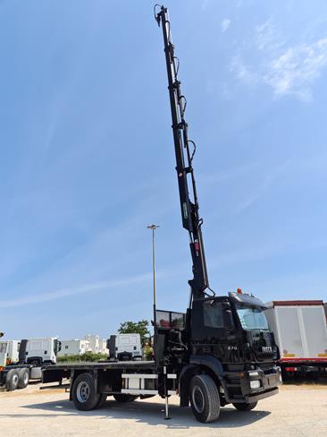 A180 – IVECO STRALIS 190E27 CASS. + GRU HIAB 144/4S – 2089