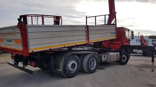 IVECO 420 CASS. RIB.LE + GRU FASSI 230/4S+JIB/2S + CESTELLO COLLAUDATO -2033