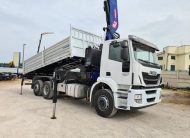 A260 – IVECO STRALIS 460 EURO6 CASS. RIB.LE+GRU PM 25024/4S+JIB/3S – 2101