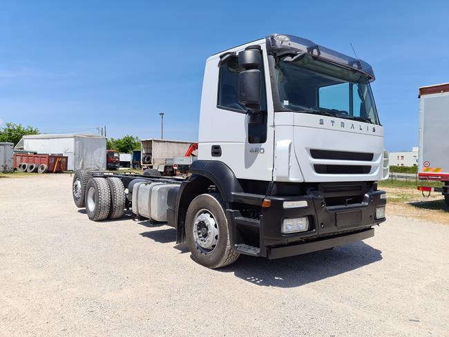 IVECO STRALIS 420 EURO5, 3 ASSI, VERSIONE CANTIERE – 2072 **VEND. PROV. MC**