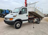 A065 – IVECO 65C15 CASS. RIB.LE + GRU FASSI 38/3S – 2081 **VEND. PROV. ROMA**