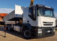 IVECO STRALIS 420 CASS. RIB.LE + GRU EFFER 335/4S+JIB/3S – 2022 **VENDUTO PROV. CB**
