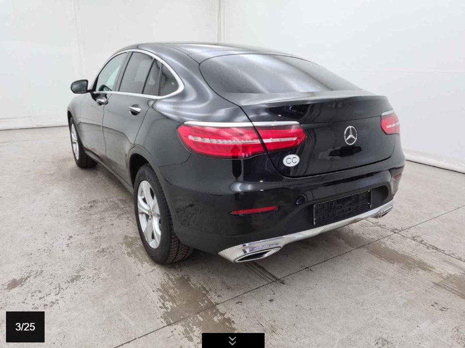 MERCEDES GLC350 – COUPE D 9G-TRONIC 4MATIC – 2093 **VEND. PRO. CH**