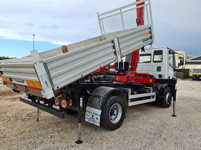 IVECO 120E18 CASS. RIB.LE+GRU – COD. 2069 **VENDUTO PROV. FG**