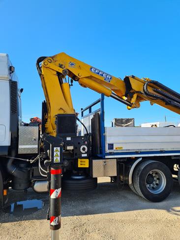IVECO STRALIS AT260S45 CASS. + GRU EFFER 430/4S+JIB/4S -COD. 2145 **VENDUTO PROV. AN**