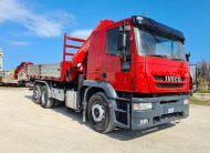 IVECO 350 6X2, CASS. RIB.LE +GRU FASSI 300/4S – COD. 2146 **VEND. PROV. MC**