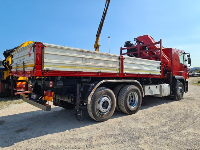 IVECO 350 6X2, CASS. RIB.LE +GRU FASSI 300/4S – COD. 2146 **VEND. PROV. MC**