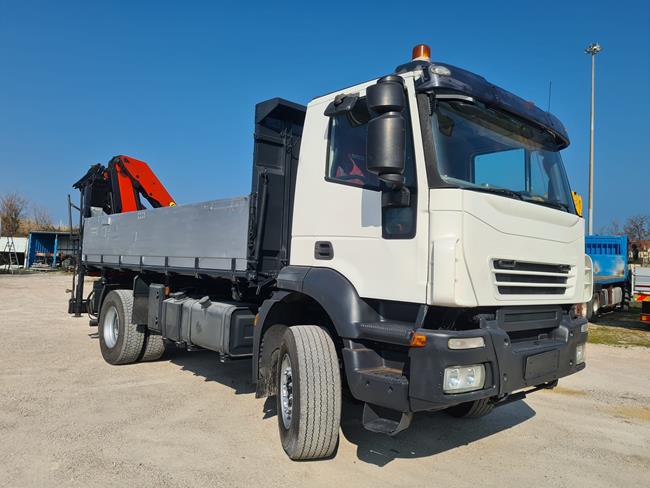 IVECO TRAKKER 190T41+GRU PALFINGER 11502 – COD. 2212 **VEND. PROV. BZ**