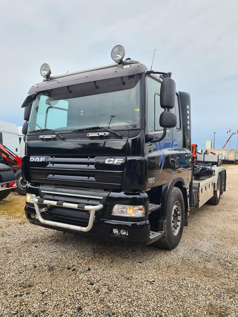DAF85 -460 +GRU PALFINGER 29002-6S+JIB + IMPIANTO SCARRABILE – COD. 2265 **VEND. PROV. TR**