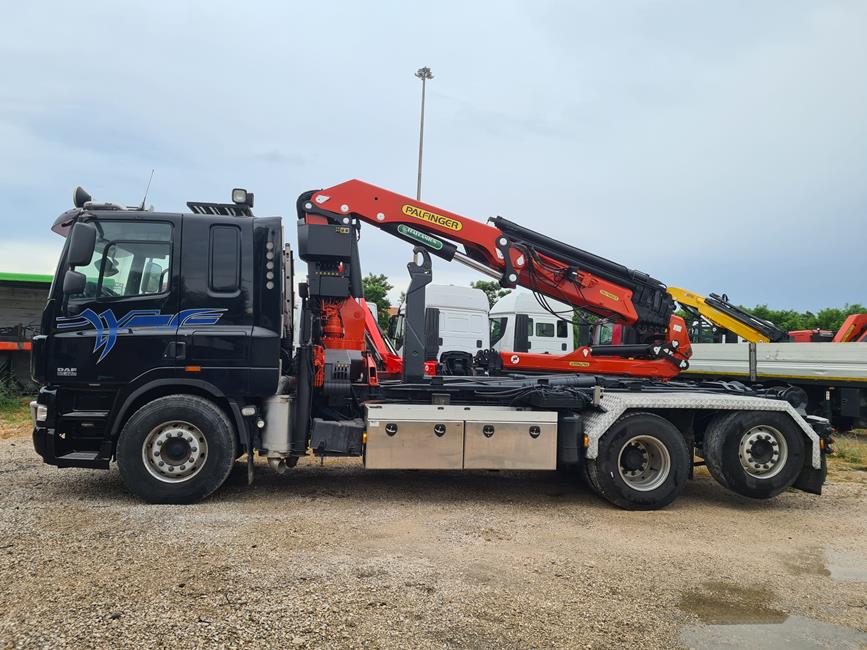 DAF85 -460 +GRU PALFINGER 29002-6S+JIB + IMPIANTO SCARRABILE – COD. 2265 **VEND. PROV. TR**