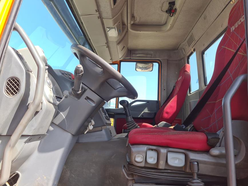 IVECO TRAKKER 190S31 RIB.LE+GRU PALFINGER 11080/3S – COD. 2179 **VEND. PROV. CH**
