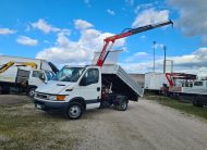 IVECO 35C11 CASS. RIB.LE + GRU – COD. 2165 ** VEND. PROV. MC **