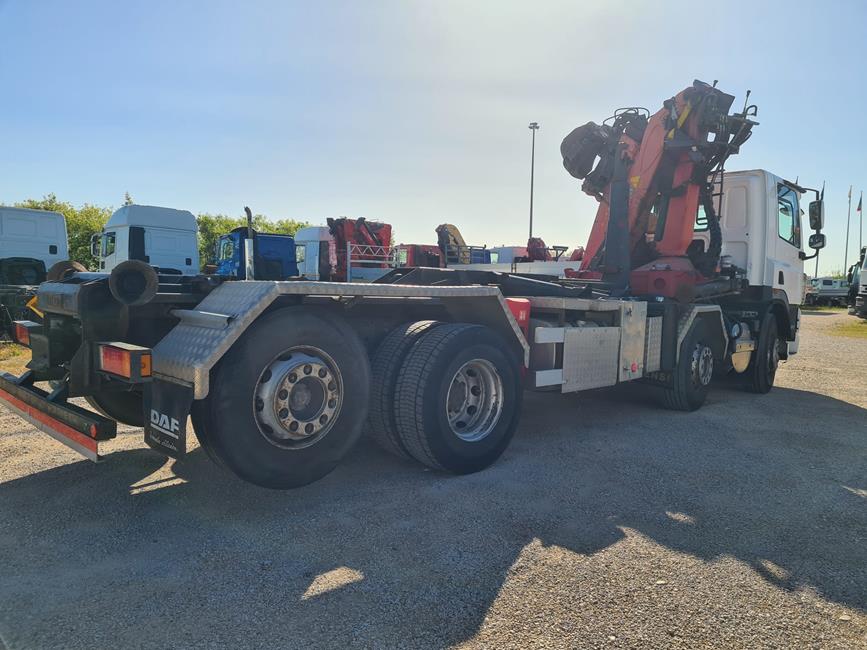 DAF CF 85.460, 8X2, SCARRABILE +GRU EPSILON – COD. 2328 **VEND. PROV. PT**