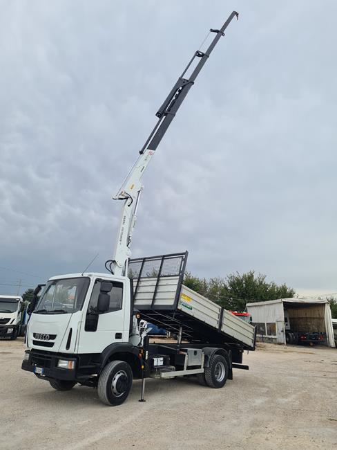 IVECO 150E28 CASS. RIB.LE +GRU BONFIGLIOLI 10200/4S – COD. 2266 **VEND. PROV. AN **