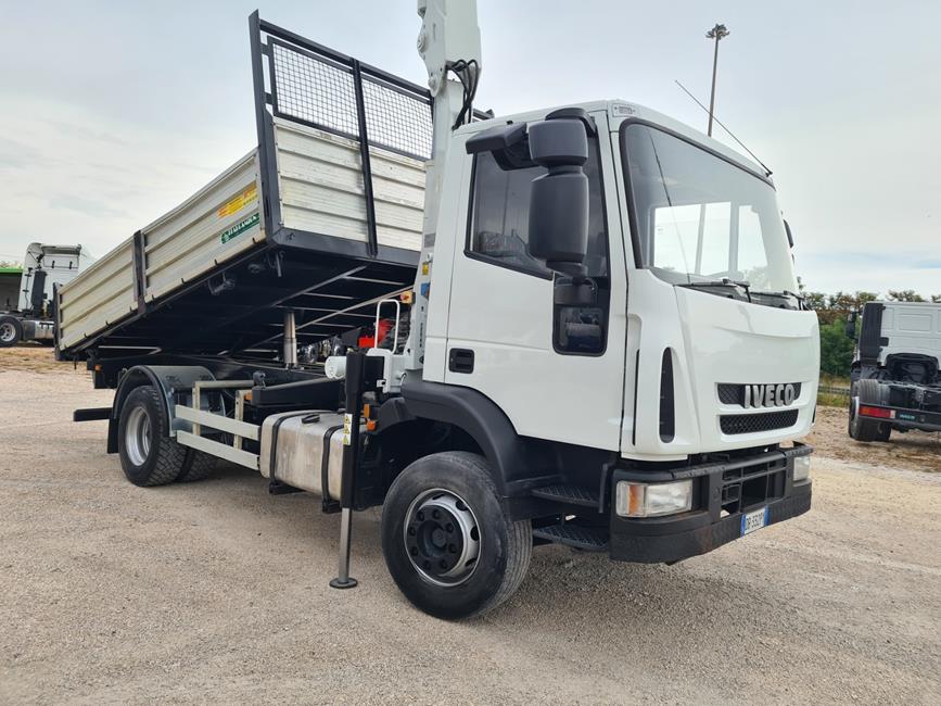 IVECO 150E28 CASS. RIB.LE +GRU BONFIGLIOLI 10200/4S – COD. 2266 **VEND. PROV. AN **