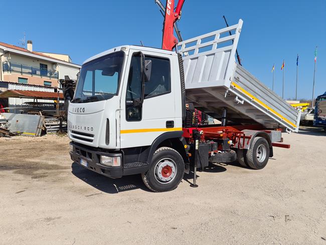 IVECO 80E18 EUROCARGO CASS. RIB.LE + GRU FERRARI 540 – COD. 2386